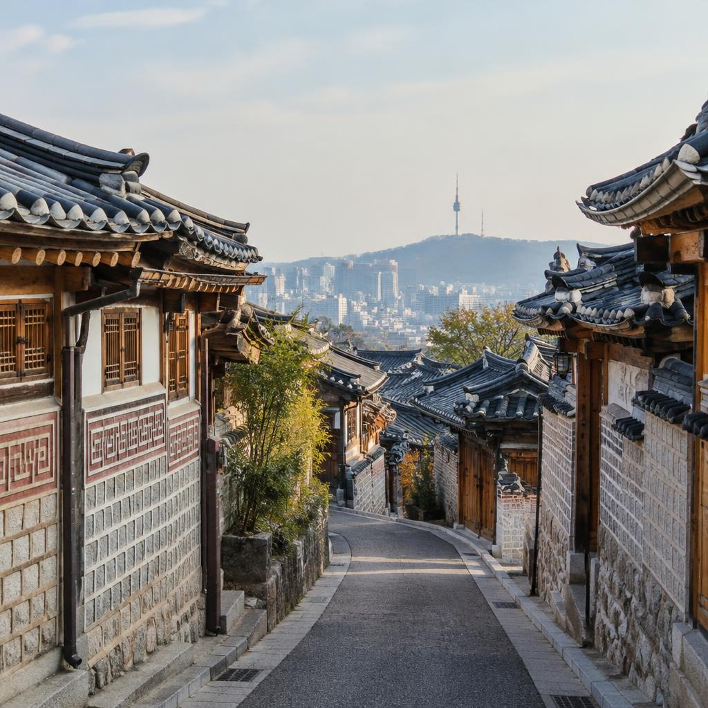 Bukchon walk map